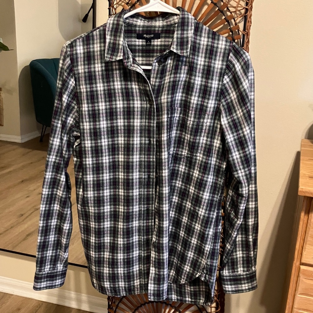Madewell Flannel, size small